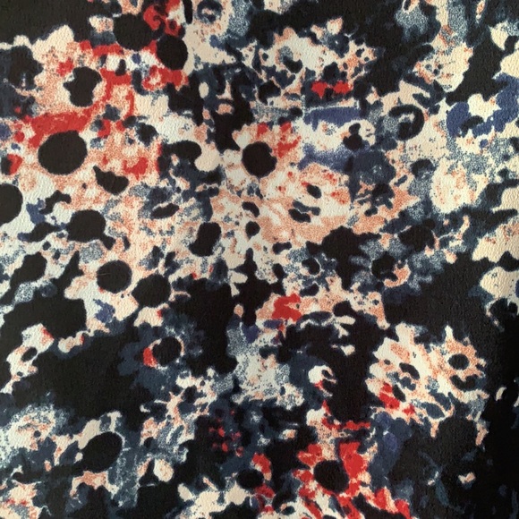 Willi Smith Light Elegant Summer Sleeveless Top Size Small Multicolored Tank Top - Picture 4 of 5